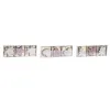 Hanging decoration DKD Home Decor Pink Light Pink Wood 6,5 x 1 x 6,5 cm (9 Pieces) (3 Units)