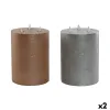 Вуаль LED DKD Home Decor Позолоченный Серебристый 15 x 15 x 20 cm (AA) (2 штук)