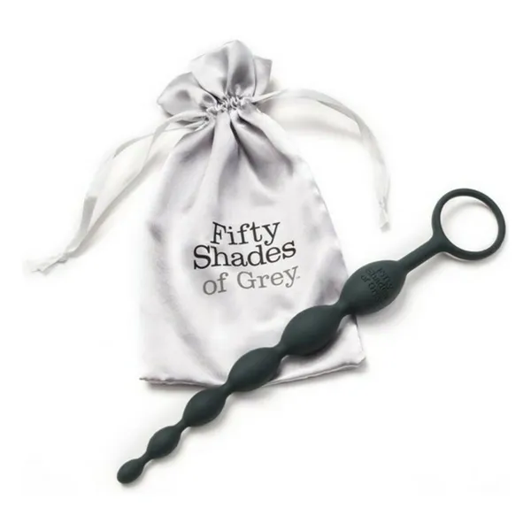 Anal Beads Fifty Shades of Grey Black Silicone