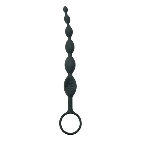 Anal Beads Fifty Shades of Grey Black Silicone