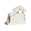 Ziemassvētku Laika Komplekts DKD Home Decor Zils Balts Brūns Sveķi 20 x 7 x 17,5 cm (2 gb.)