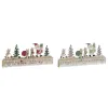Рождественский календарь DKD Home Decor Деревянный MDF 45 x 1 x 19 cm 45 x 2 x 19 cm (2 штук)