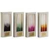 Набор свечей DKD Home Decor Двухцветный 2 x 2 x 25 cm 2 x 2 x 20 cm 4 Предметы (4 штук)
