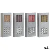 Набор свечей DKD Home Decor Двухцветный 2 x 2 x 18,5 cm 4 Предметы (4 штук)