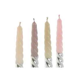 Набор свечей DKD Home Decor Двухцветный 2 x 2 x 18,5 cm 4 Предметы (4 штук)