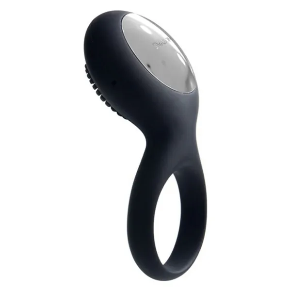 Tyler Vibrating Ring Black Svakom 3100523