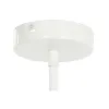 Kattolamppu DKD Home Decor 98 x 45 x 30 cm Kristalli Metalli Valkoinen 50 W