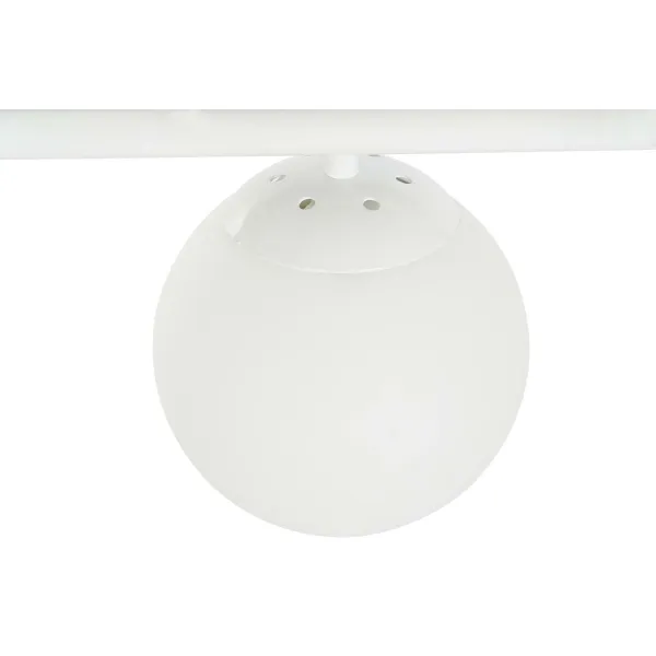 griestu gaismas DKD Home Decor 98 x 45 x 30 cm Stikls Metāls Balts 50 W