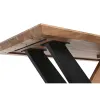 Centrinis stalas DKD Home Decor Metalinis Akacija 115 x 60 x 45 cm