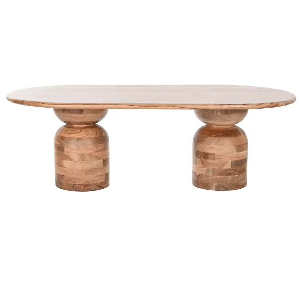 Кофейный столик DKD Home Decor древесина акации 135 x 75 x 45 cm