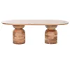 Кофейный столик DKD Home Decor древесина акации 135 x 75 x 45 cm