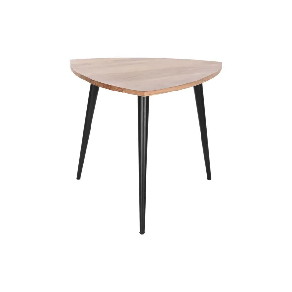 Centrinis stalas DKD Home Decor Metalinis Akacija 90 x 90 x 76 cm