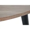 Centrinis stalas DKD Home Decor Metalinis Akacija 90 x 90 x 76 cm