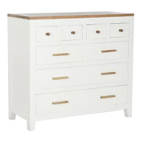 Kumode DKD Home Decor Balts Brūns Akācija Mango koks Urbāns 110 x 45 x 100 cm