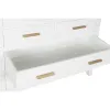Комод DKD Home Decor Белый Коричневый древесина акации Древесина манго город 110 x 45 x 100 cm