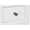 Комод DKD Home Decor Белый Коричневый древесина акации Древесина манго город 110 x 45 x 100 cm