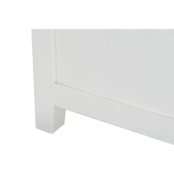 Kumode DKD Home Decor Balts Brūns Akācija Mango koks Urbāns 110 x 45 x 100 cm