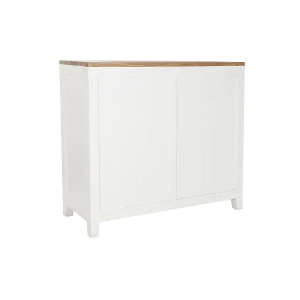 Kumode DKD Home Decor Balts Brūns Akācija Mango koks Urbāns 110 x 45 x 100 cm