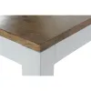 Ruokapöytä DKD Home Decor Valkoinen Ruskea Akaasia Mangopuu 200 x 100 x 80 cm
