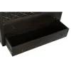 Шкаф DKD Home Decor 100 x 40 x 175 cm Чёрный Металл древесина акации