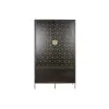 Шкаф DKD Home Decor 100 x 40 x 175 cm Чёрный Металл древесина акации