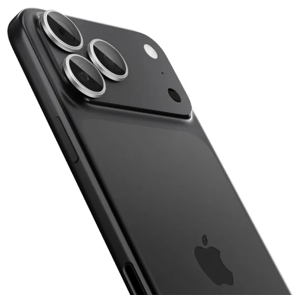Spigen Optik Pro GLAS.TR EZ Fit Camera Protector 2-Pack - Glass Lens Protector for iPhone 16 Pro / 16 Pro Max / 17 Pro / 17 Pro 
