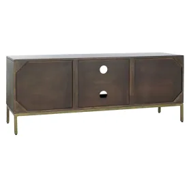 ТВ шкаф DKD Home Decor 140 x 40 x 55 cm Чёрный Металл древесина акации