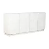 Bufete DKD Home Decor Balts Krēmkrāsa Mango koks 180 x 40 x 80 cm