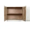 Bufete DKD Home Decor Balts Krēmkrāsa Mango koks 180 x 40 x 80 cm