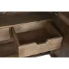 Устройство DKD Home Decor Темно-коричневый Темно-серый Металл Древесина манго 180 x 40 x 80 cm