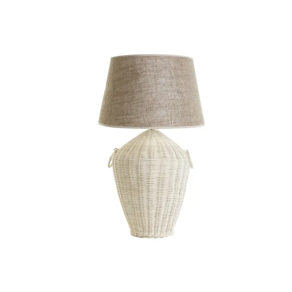 Настольная лампа DKD Home Decor Белый Коричневый 50 W 220 V 42 x 42 x 70 cm