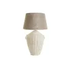 Pöytälamppu DKD Home Decor Valkoinen Ruskea 50 W 220 V 42 x 42 x 70 cm