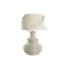 Stalinė lempa DKD Home Decor Balta Ruda 50 W 220 V 42 x 42 x 70 cm