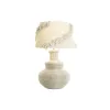 Pöytälamppu DKD Home Decor Valkoinen Ruskea 50 W 220 V 42 x 42 x 70 cm