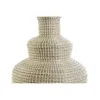 Pöytälamppu DKD Home Decor Valkoinen Ruskea 50 W 220 V 42 x 42 x 70 cm