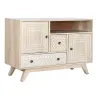 Indauja DKD Home Decor Balta Natūralus Mango mediena 115 x 42 x 75 cm