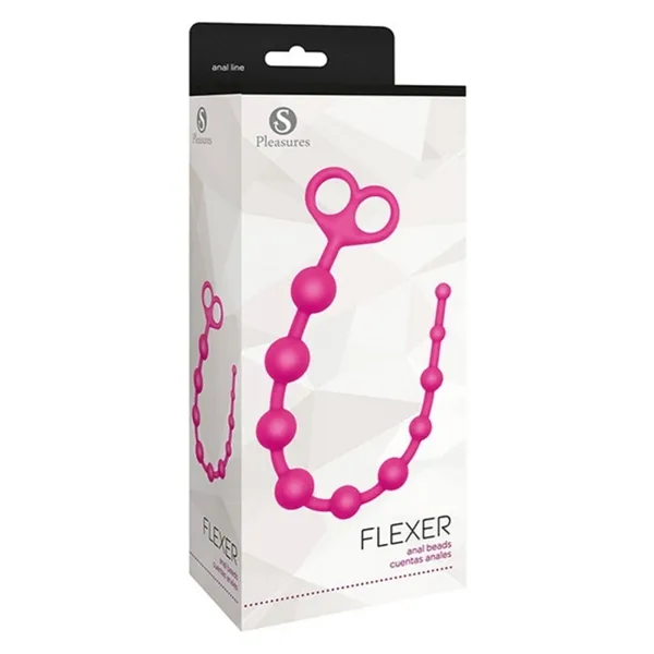 Anal Beads S Pleasures Flexer Silicone