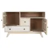 Indauja DKD Home Decor Balta Natūralus Mango mediena 115 x 42 x 75 cm