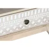 ТВ шкаф DKD Home Decor Белый Натуральный Древесина манго 130 x 40 x 45 cm