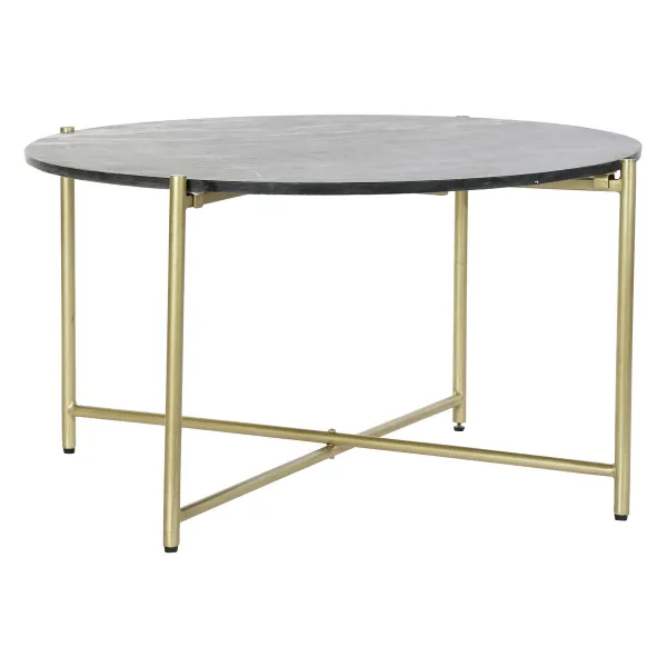 Diivanilaud DKD Home Decor 81 x 81 x 44 cm Marmor Raud
