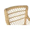 Fotelis DKD Home Decor Balta Natūralus 56 x 63 x 86 cm
