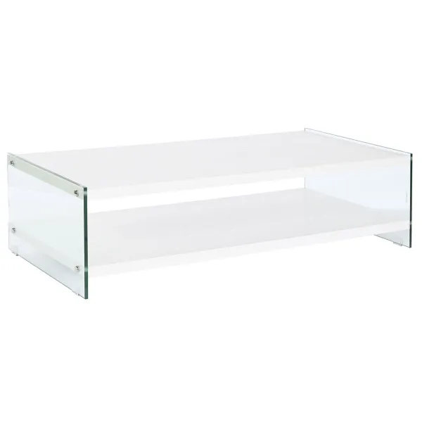 Olohuoneen pöytä DKD Home Decor Kristalli Puu MDF 130 x 65 x 35,5 cm