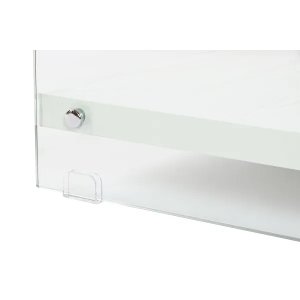 Кофейный столик DKD Home Decor Стеклянный Деревянный MDF 130 x 65 x 35,5 cm