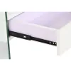 Spintelė DKD Home Decor Balta Skaidrus Stiklas Medžio MDF 50 x 40 x 45,5 cm