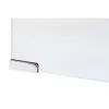 Naktsskapītis DKD Home Decor Balts Caurspīdīgs Stikls Koks MDF 50 x 40 x 45,5 cm