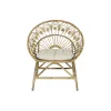 Puutarhasohva DKD Home Decor Valkoinen Ruskea 75 x 50 x 90 cm 80 x 66 x 89 cm 84 x 70 x 90 cm