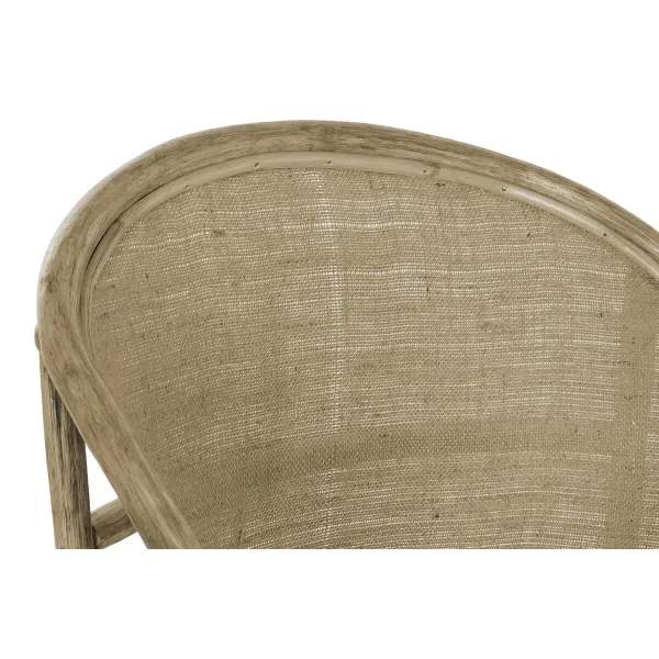 Garden sofa DKD Home Decor White Brown 66 x 50 x 90 cm 63 x 66 x 88 cm 65 x 63 x 90 cm