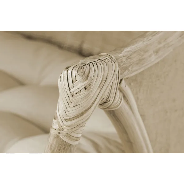 Puutarhasohva DKD Home Decor Valkoinen Ruskea 66 x 50 x 90 cm 63 x 66 x 88 cm 65 x 63 x 90 cm