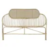 Изголовье кровати DKD Home Decor Коричневый Натуральный 180 x 4 x 90 cm