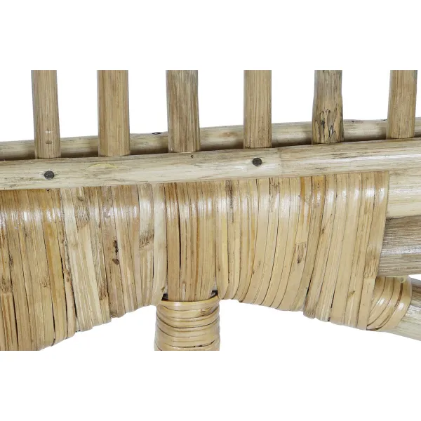 Изголовье кровати DKD Home Decor Коричневый Натуральный 180 x 4 x 90 cm